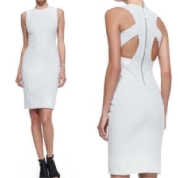 NWT Helmut Lang Cutout Bodycon Dress - Picture 1 of 14